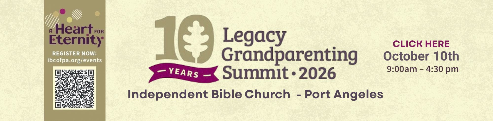 Legacy Grandparenting Seminar Fall 2026